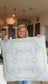 Blue Hydrangea Mahjong Mat