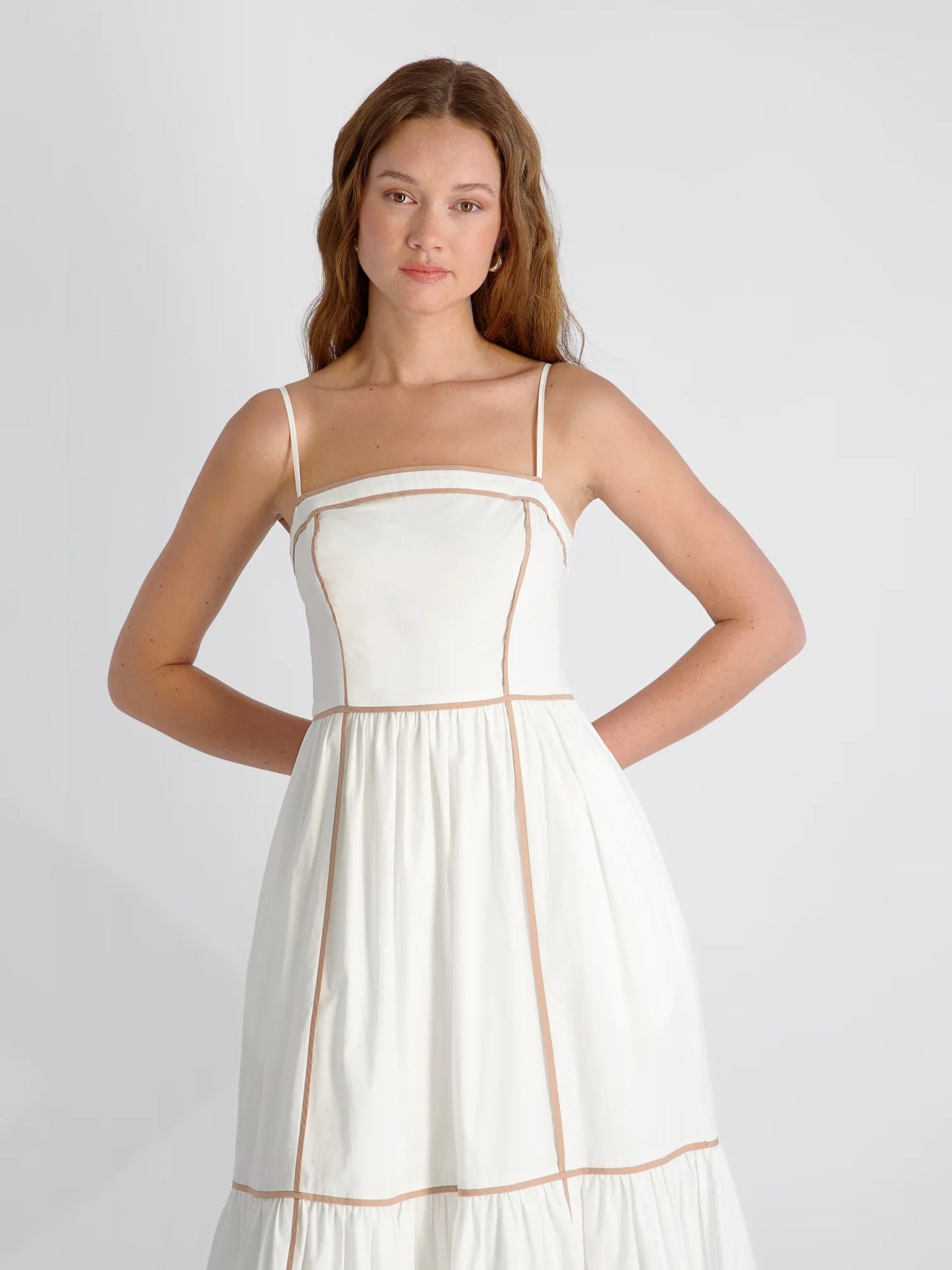 Cambria Maxi Dress- White