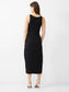 Zena Jersey Wrap Dress- Black
