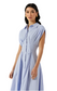 Beckett Midi Dress- Blue