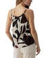 Swing Print Cami- Light Mineral