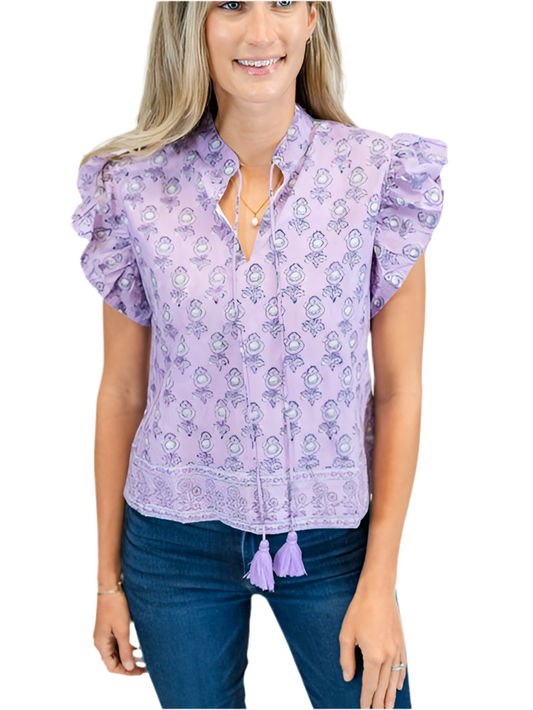 Sadie Blouse- Very Peri