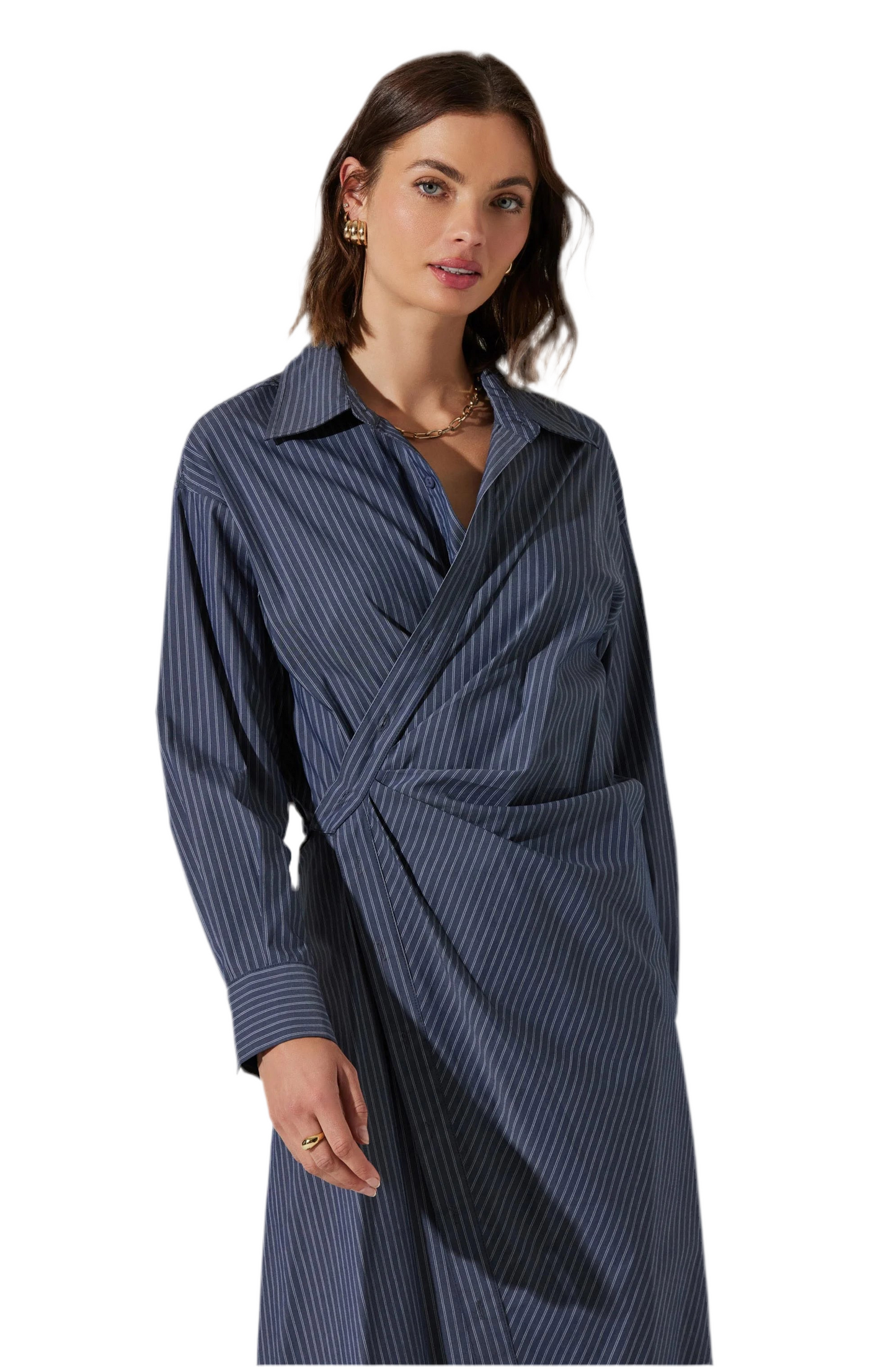 Flykra Asymmetrical Wrap Dress