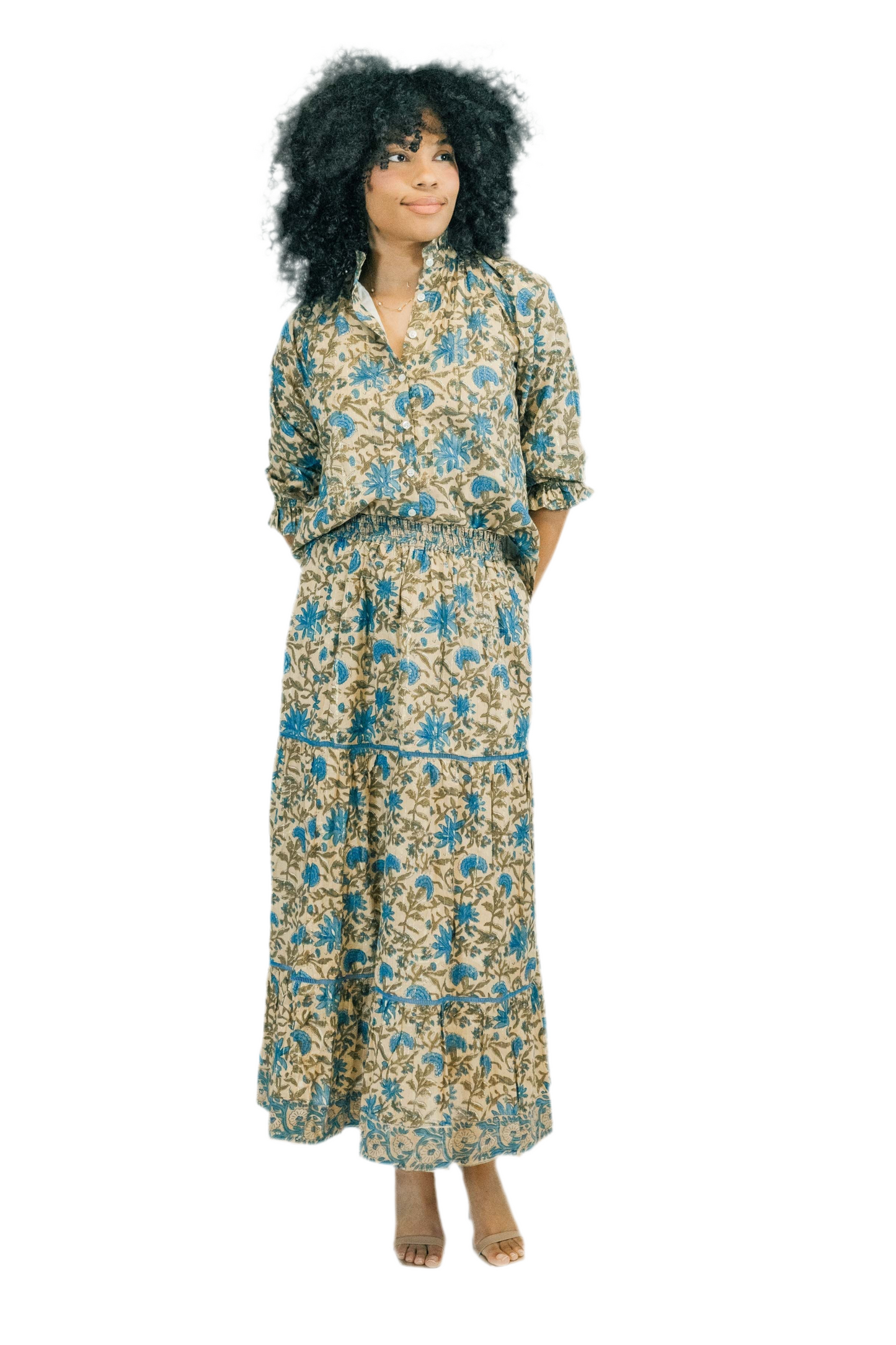 Lana Maxi Skirt- Birchwood