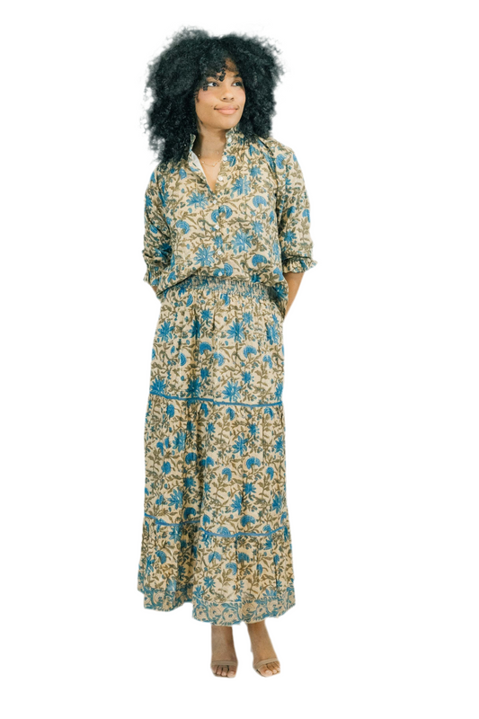 Lana Maxi Skirt- Birchwood