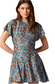 Hunter Mini Dress- Fjord Blue