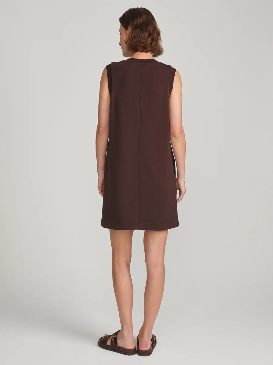 Elba Mini Tank Dress- Coffee Bean