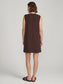 Elba Mini Tank Dress- Coffee Bean