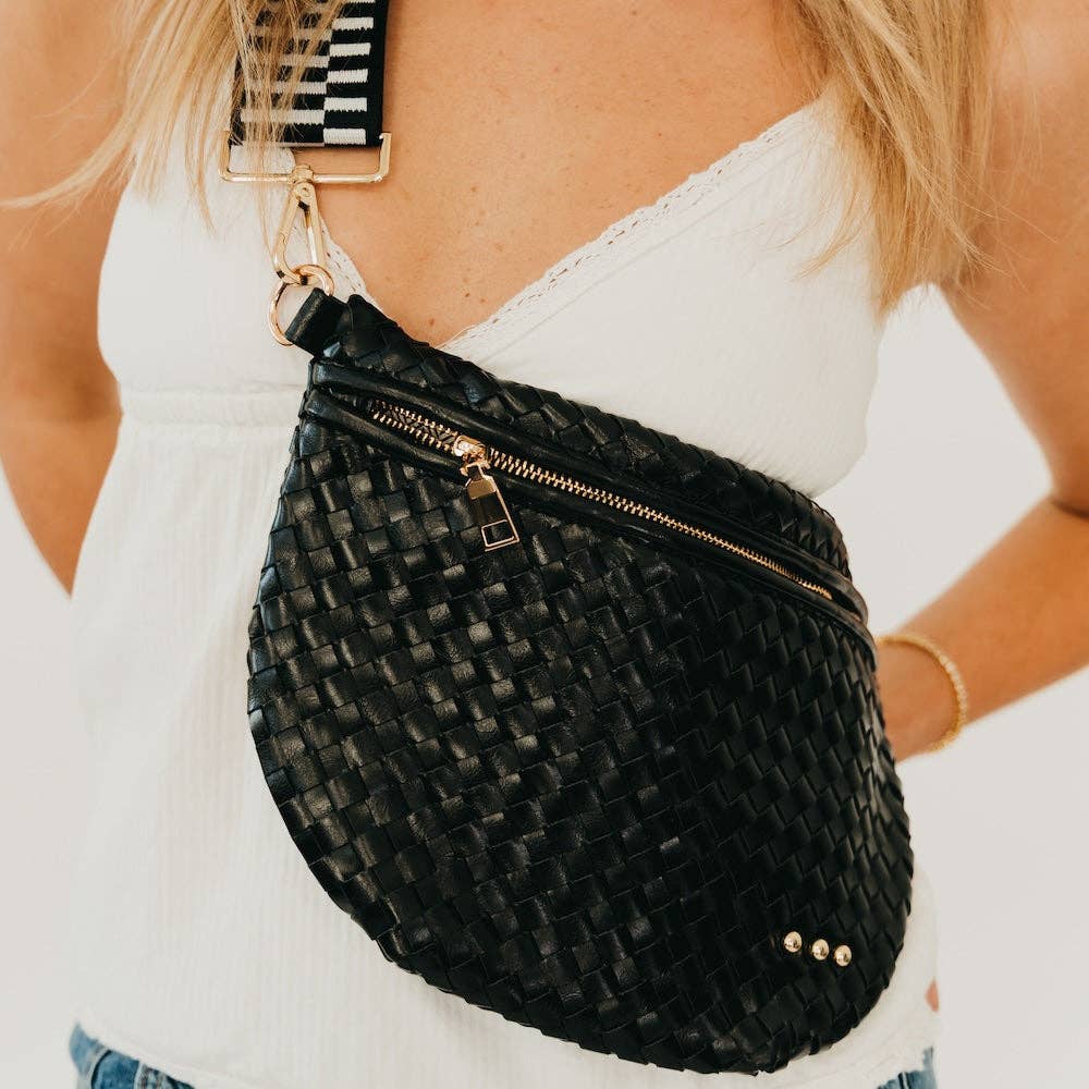Westlyn Woven Bum Bag - Emerald