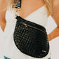 Westlyn Woven Bum Bag - Emerald
