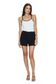 Marissa High Rise Utility Short- Black