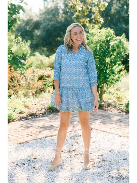 Liliana Mini Dress- Tourmaline