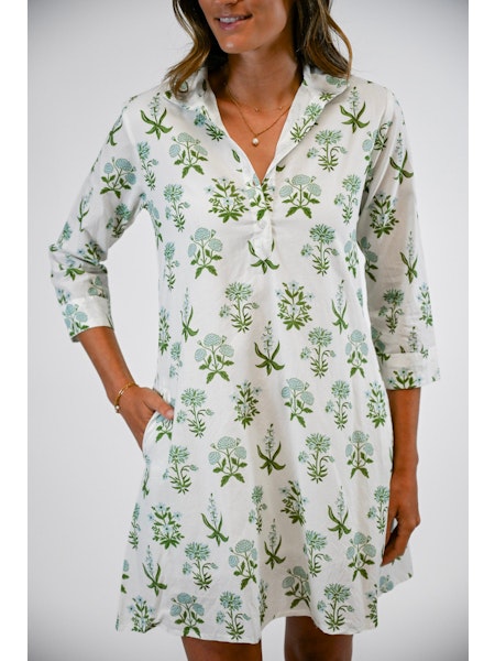 Sully Mandarin Dress- Wildflower