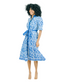 Kiawah Maxi Dress- Azure Royale