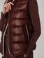 Cowlyn Short Boxy Gilet- Brown Stone