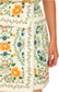 Folk Floral Mini Skort- Off White