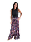 Dahlia Maxi Skirt- Cranberry