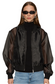 Shane Organza Bomber- Black