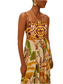 Foliage Sketch Maxi Dress