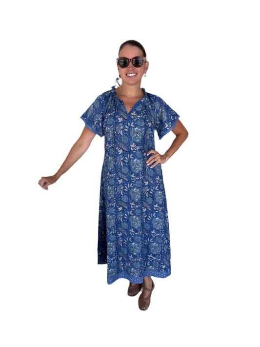 Blair Midi Dress- Sepia