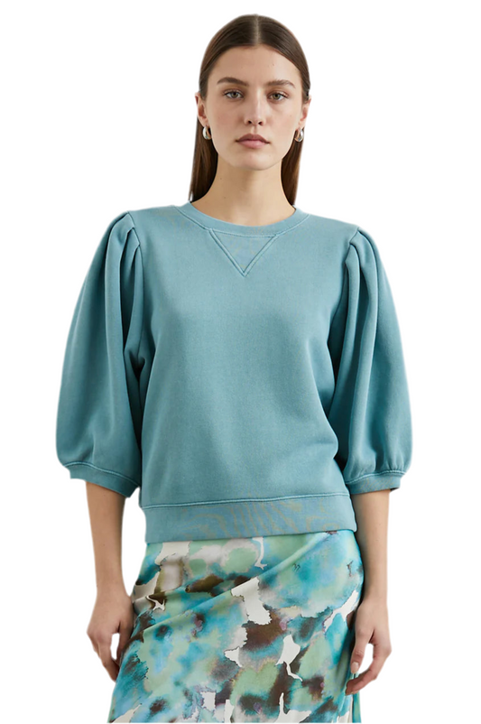 Camy Sweatshirt- Stone Blue