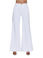 Izzy Mid Rise Wide Leg Jean- Vivid White
