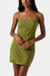 Isadora Tank Dress- Green