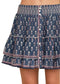 Ari Mini Skirt- Indigo