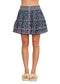 Ari Mini Skirt- Indigo