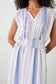 Ashlyn Midi Dress- Marini Stripe