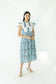 Hampton Smocked Dress- Electric Blue