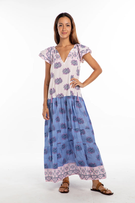 Anabelle Maxi Dress- Periwinkle