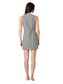Gingham Button Down Mini Dress- Black
