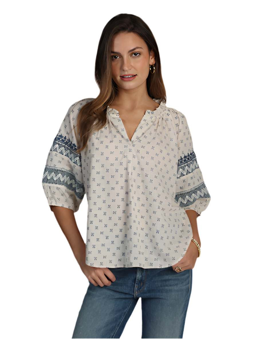 Beau Printed Jolie Top