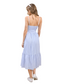 Striped Tank Maxi Dress- Blue