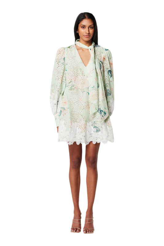 Outdoor Lace Dress- Multi