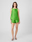 Structured Taffeta Top-Green