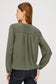 Cadence Long Sleeve Top- Olive