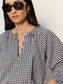 Perfect Gingham Button blouse