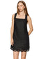 Almost There Linen Dress- Black