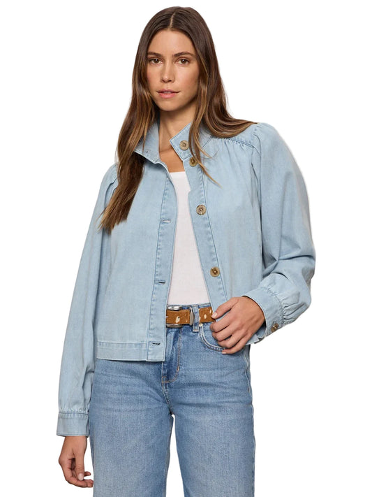 Charlotte Denim jacket- Whisper