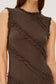 Claudia Fringe Midi Dress- Cinnamon