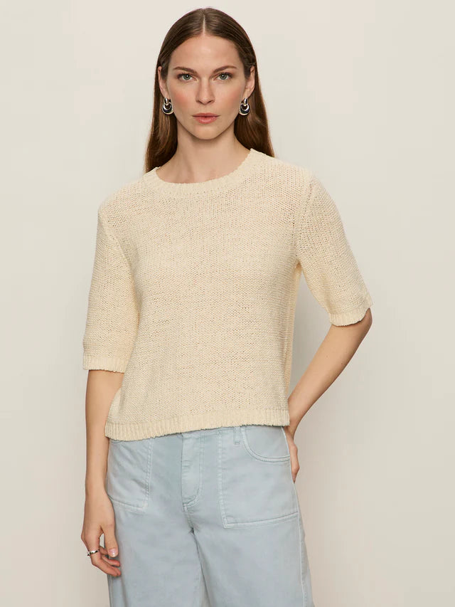 Tape Yarn tee- Macrame