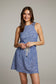 Delray Mini Dress- Colbalt Blue