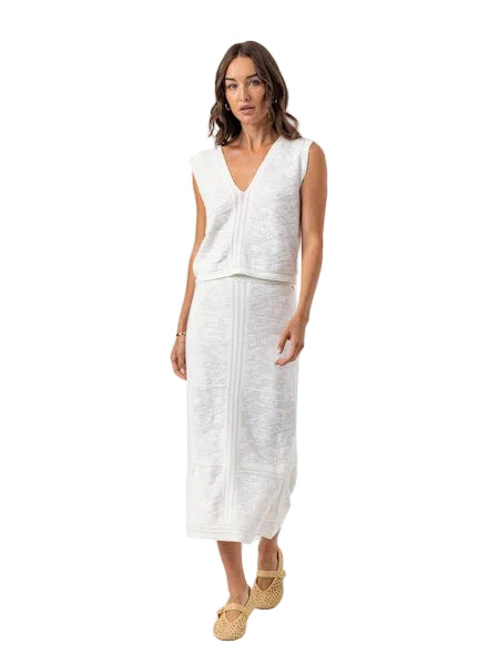 Zoie Skirt- Cream