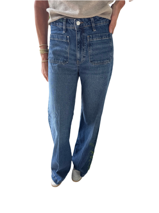Christine Classic Denim- Dark Brushed