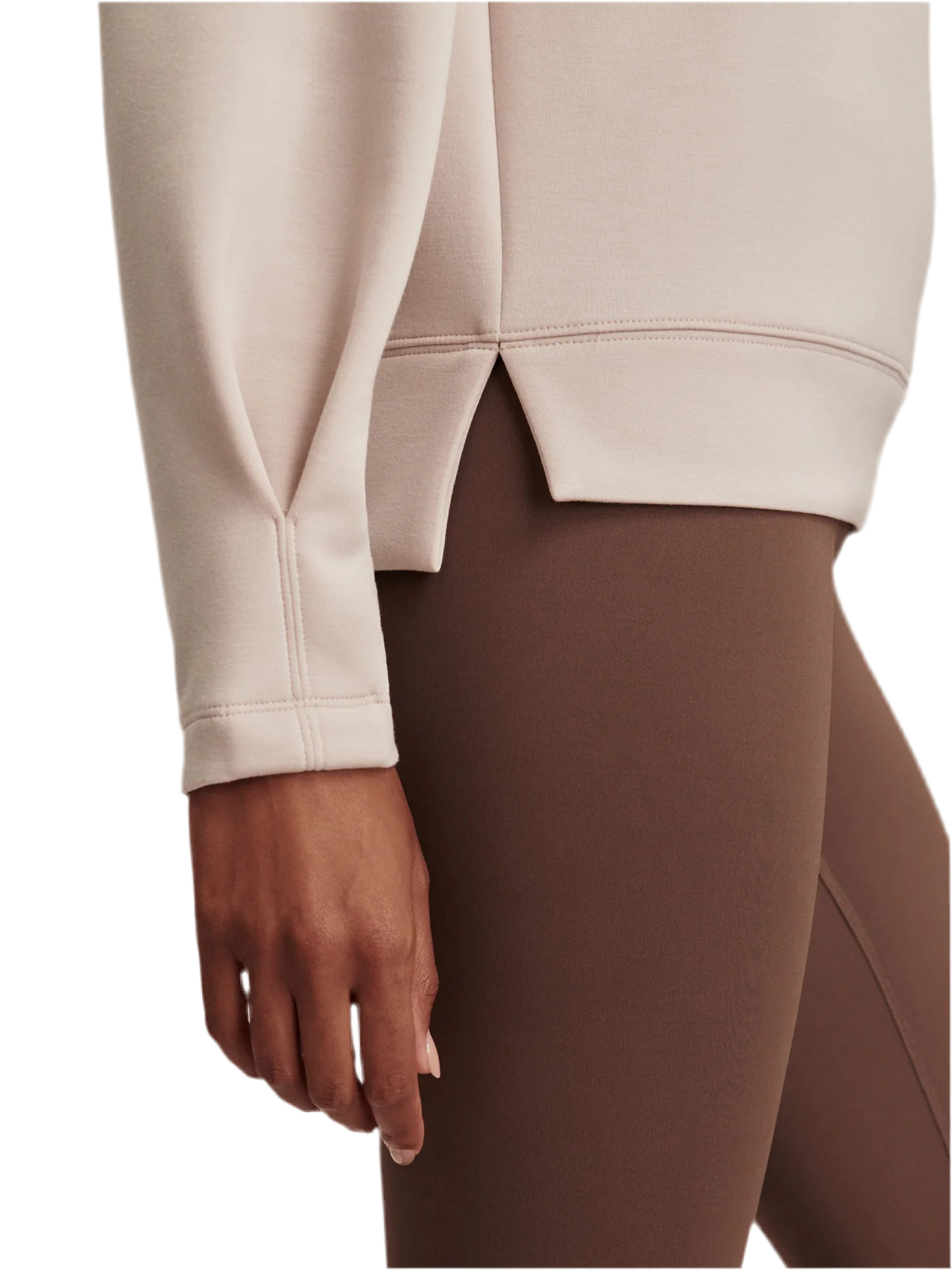 Zosia Crew Neck Midlayer- Silver Grey