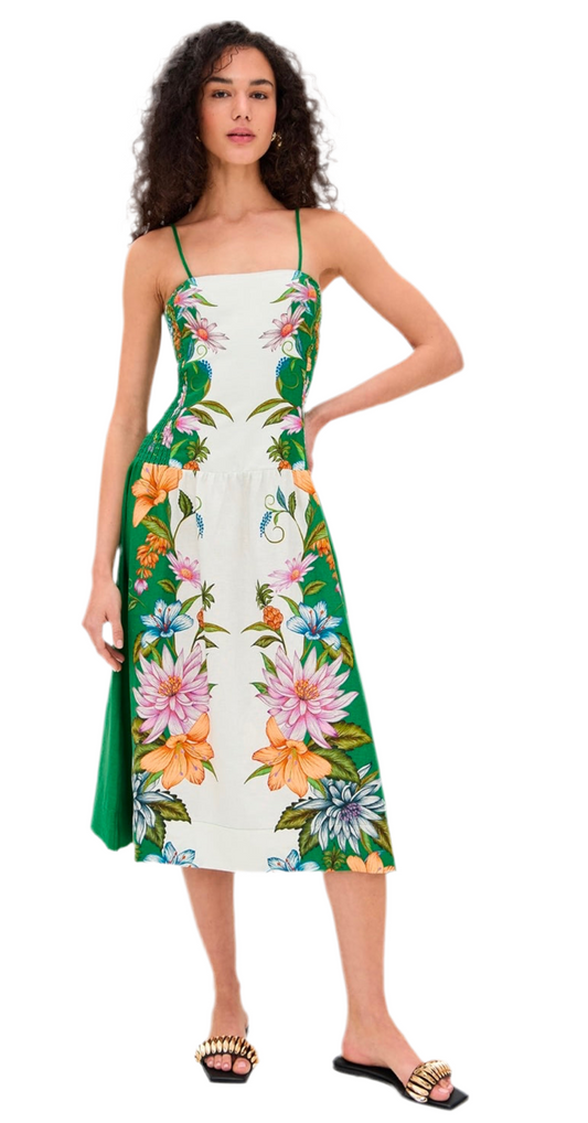 Sweet Bloom Midi Dress