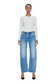 Lexi Mid Rise Bowed Straight- Confetti Vintage