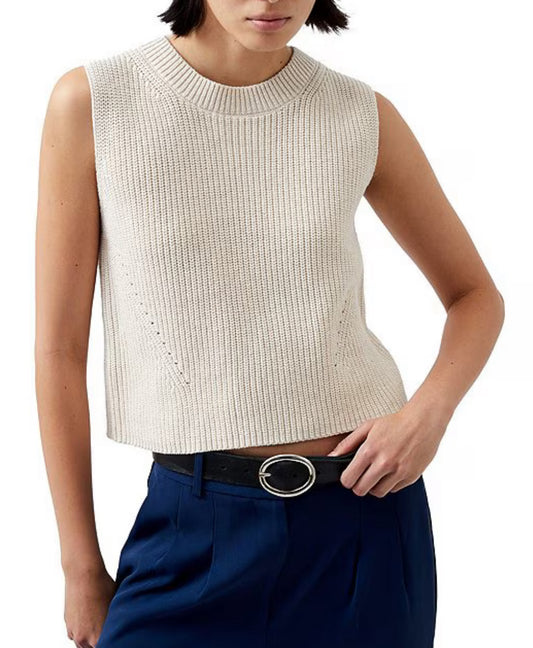 Mozart Crewneck Sleeveless Top